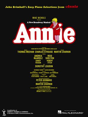 cover image of Annie (Broadway) Songbook
